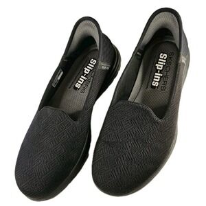 Skechers Women's Slip-ins On The Go‎ Flex Clover Blk Shoes Size:6.5